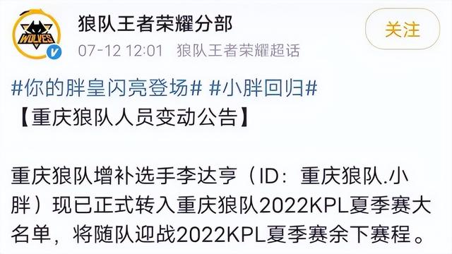 小胖成年直播首秀，solo全網絕活哥，頂級天賦能否幫狼隊逆天改命